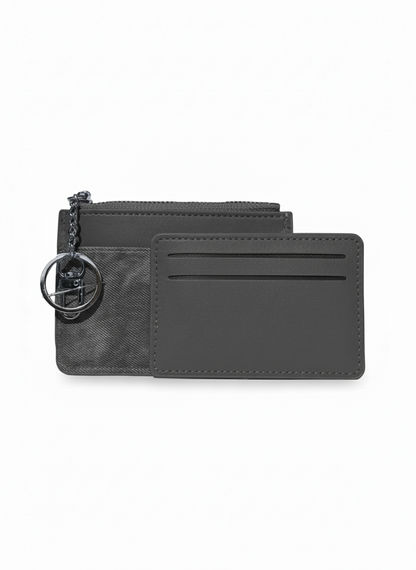 Gray | Textured Card Holder