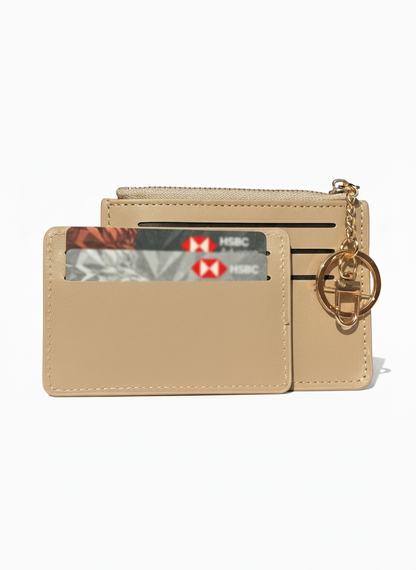 Gold-Beige | Textured Card Holder