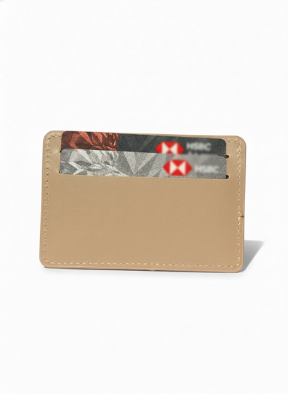 Gold-Beige | Textured Card Holder