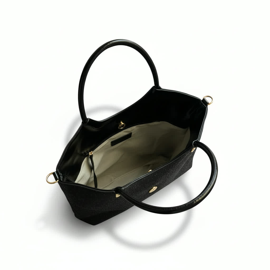 Black | Daily Glow Tote