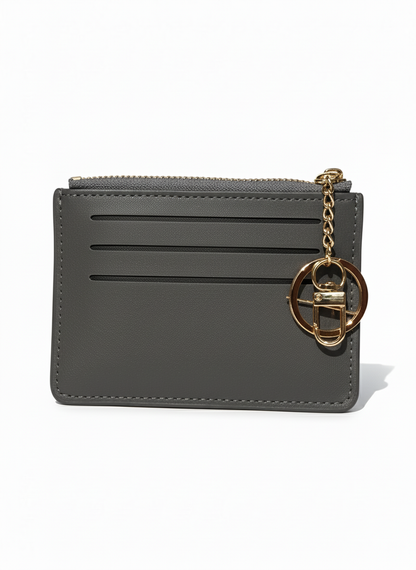 Gray | Textured Card Holder