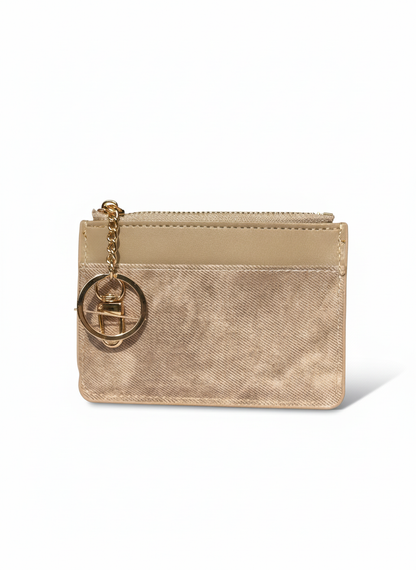 Gold-Beige | Textured Card Holder
