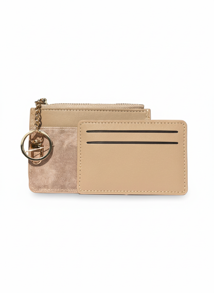Gold-Beige | Textured Card Holder