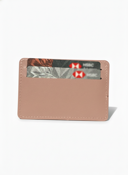 Dust Pink | Textured Card Holder