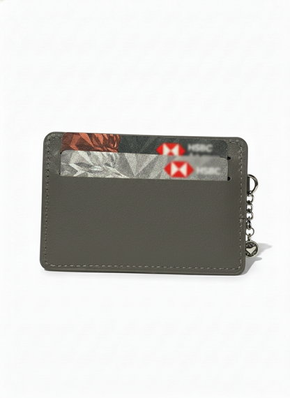 Gray | Textured Card Holder
