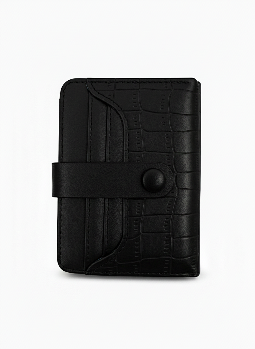 Black | Croc Wallet