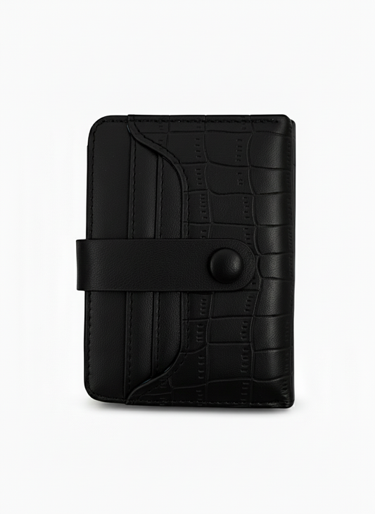 Black | Croc Wallet