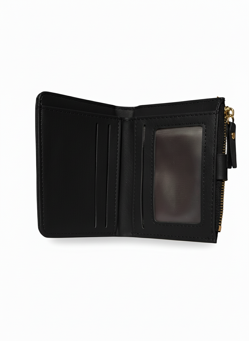 Black | Croc Wallet