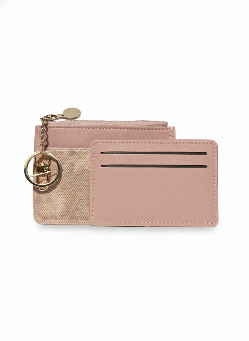 Dust Pink | Textured Card Holder