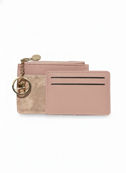 Dust Pink | Textured Card Holder