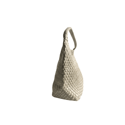 Beige | Woven Hobo Bag