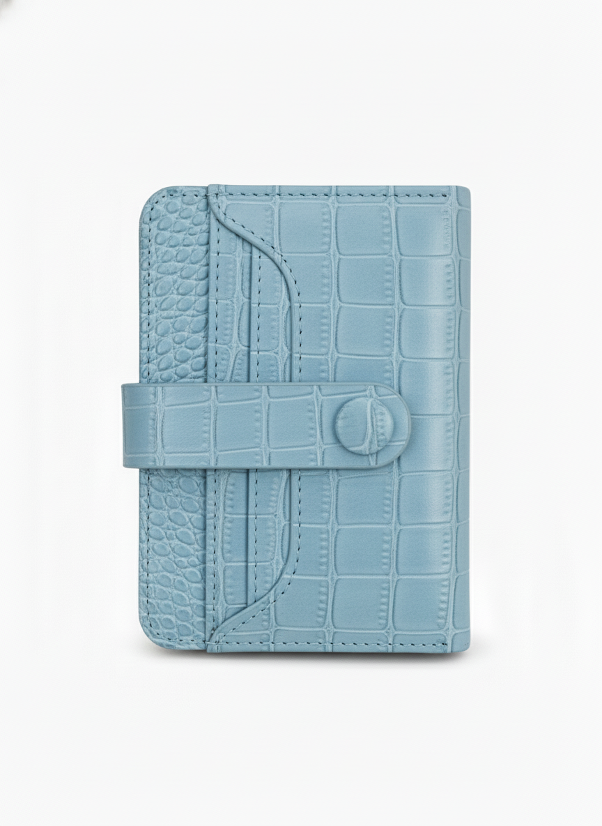 Sky Blue| Croc Wallet