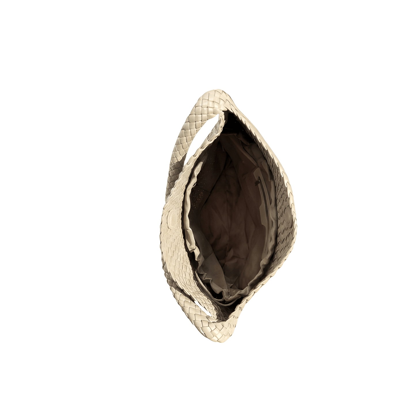 Beige | Woven Hobo Bag